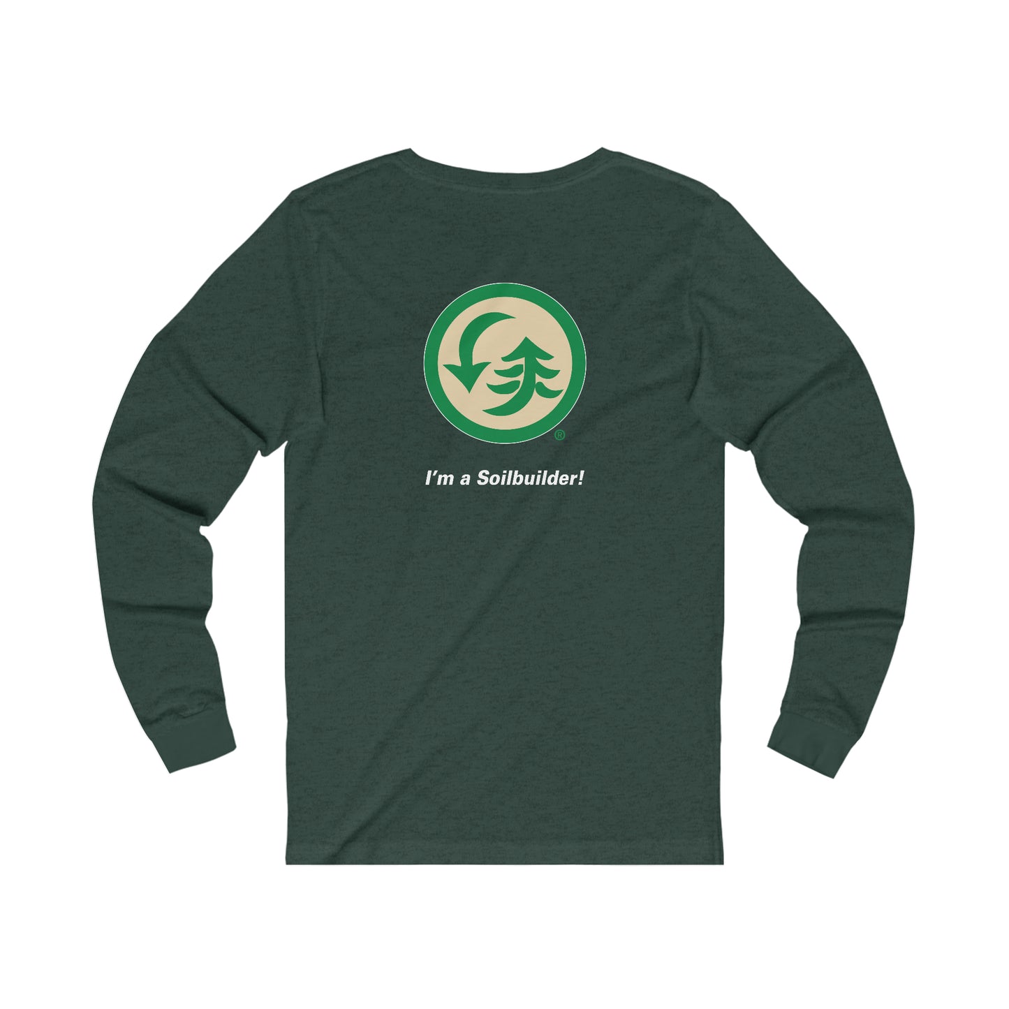 US Composting Council Long Sleeve  - Unisex Jersey Long Sleeve Tee