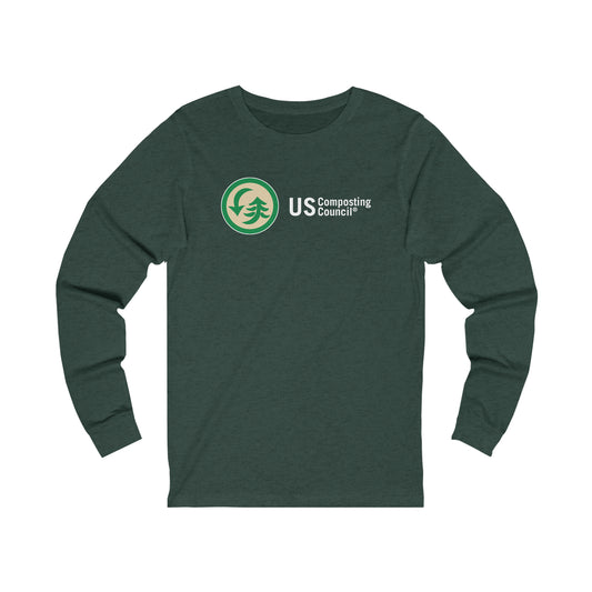 US Composting Council - Unisex Jersey Long Sleeve Tee