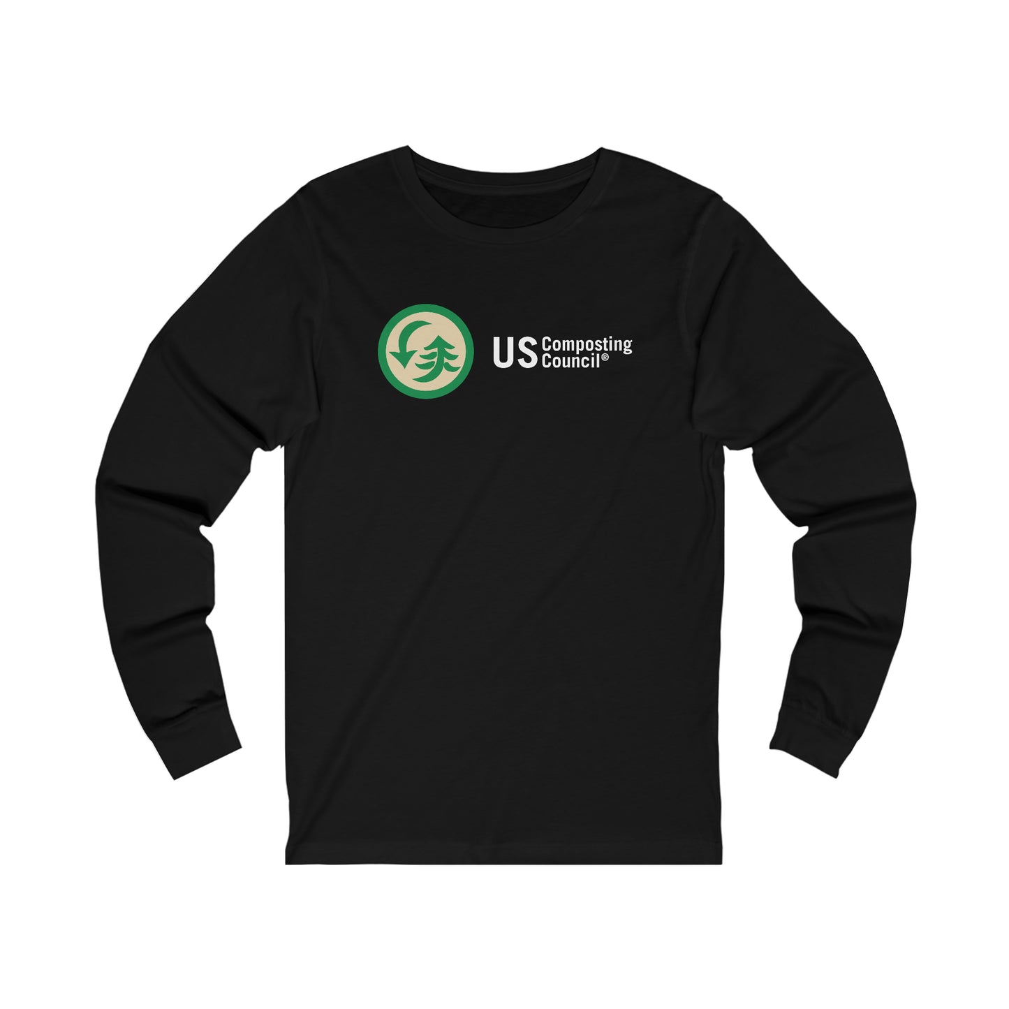 US Composting Council - Unisex Jersey Long Sleeve Tee