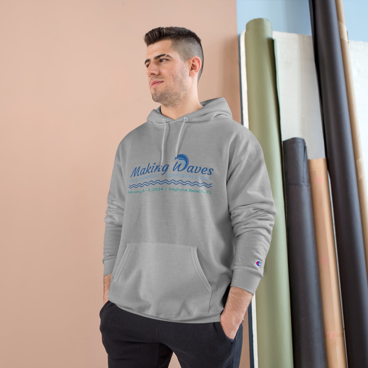 Making Waves Champion Hoodie