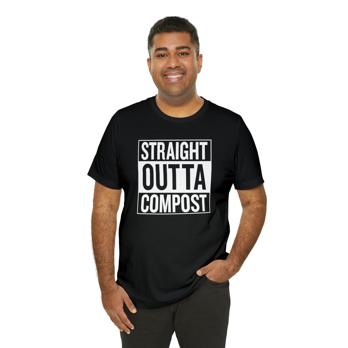 Straight Outta Compost  - Unisex Jersey Short Sleeve Tee