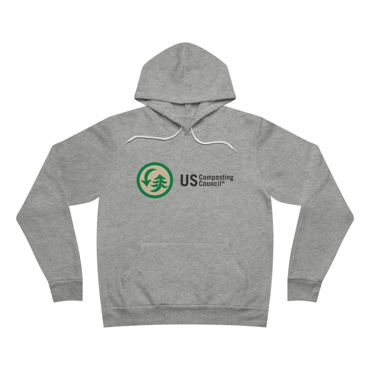 US Composting Council Unisex Sponge Fleece Pullover Hoodie