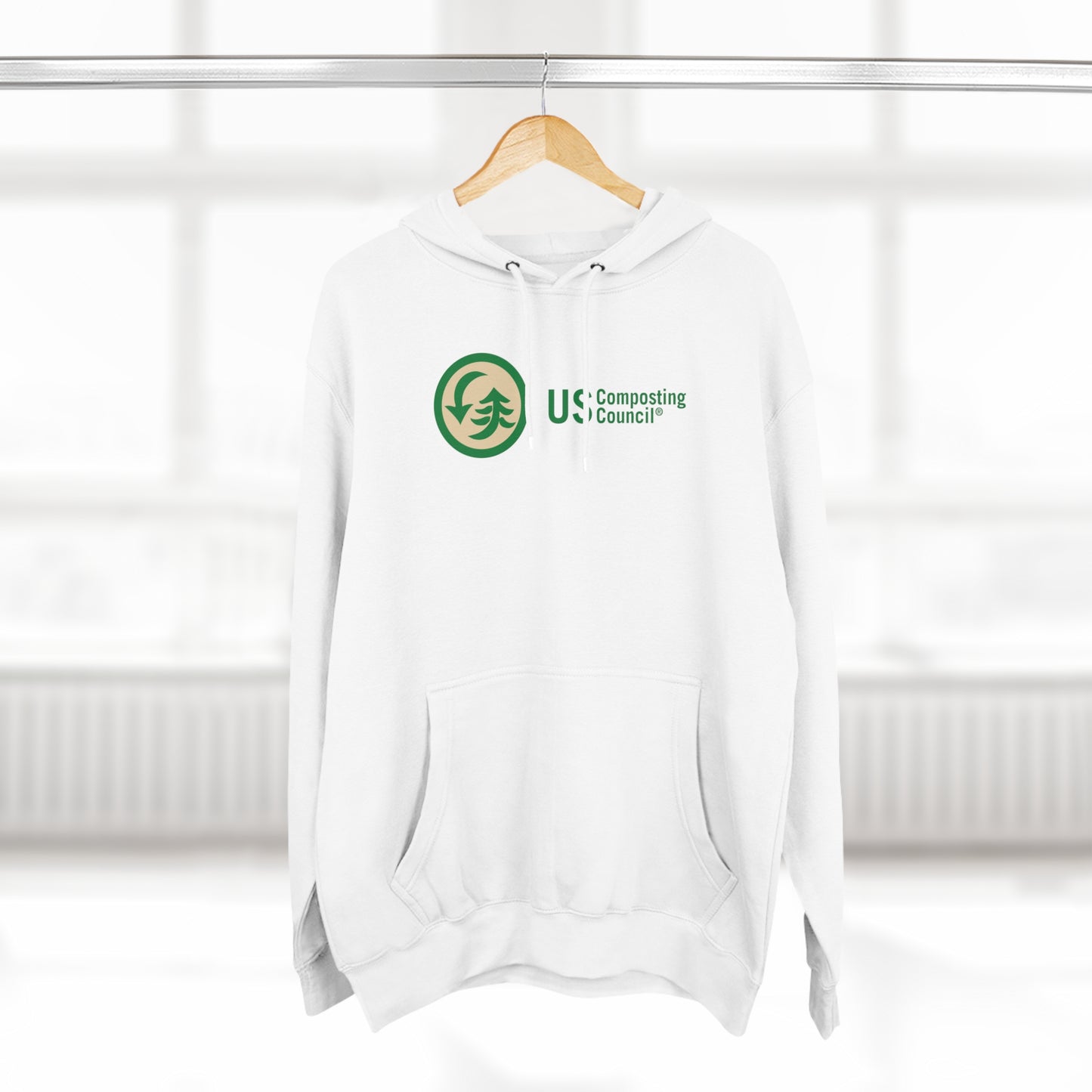 US Composting Council I'm a Soil Builder Unisex Premium Pullover Hoodie