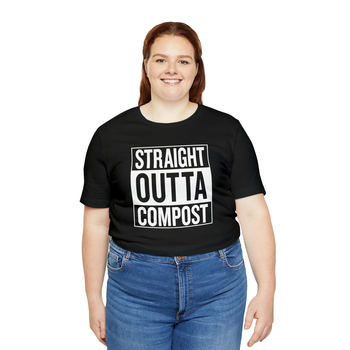 Straight Outta Compost  - Unisex Jersey Short Sleeve Tee