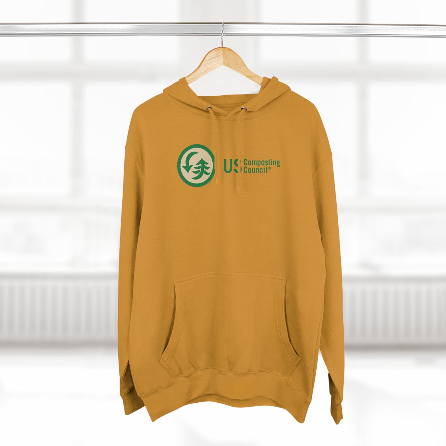 US Composting Council I'm a Soil Builder Unisex Premium Pullover Hoodie