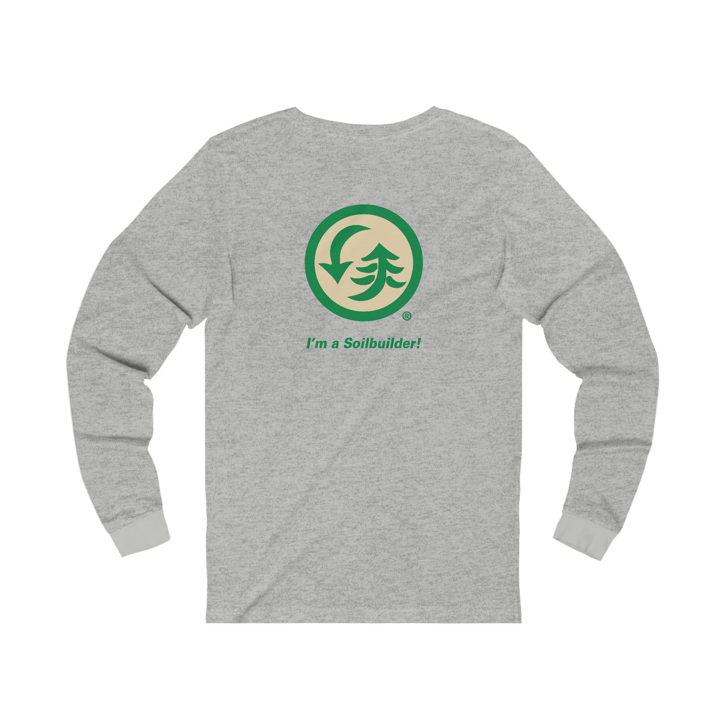 US Composting Council Long Sleeve  - Unisex Jersey Long Sleeve Tee