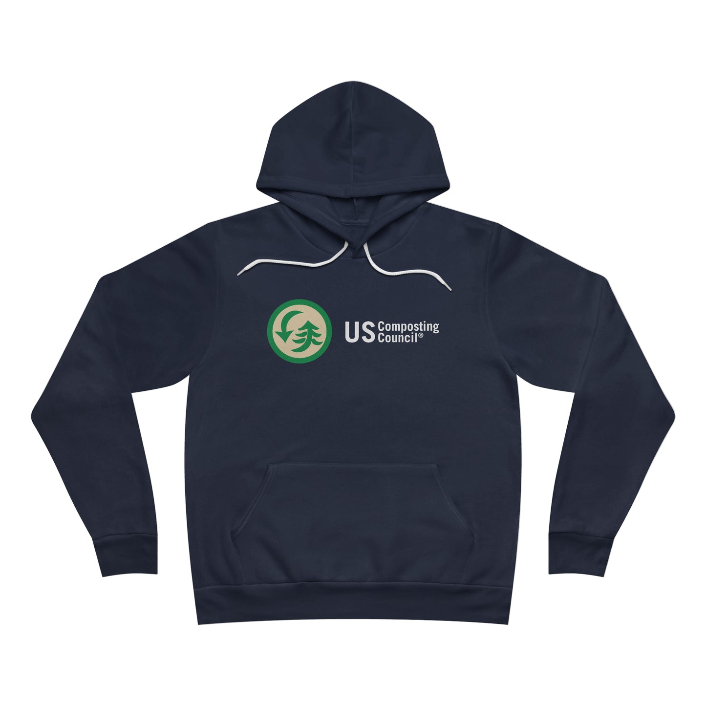 US Composting Council Unisex Sponge Fleece Pullover Hoodie