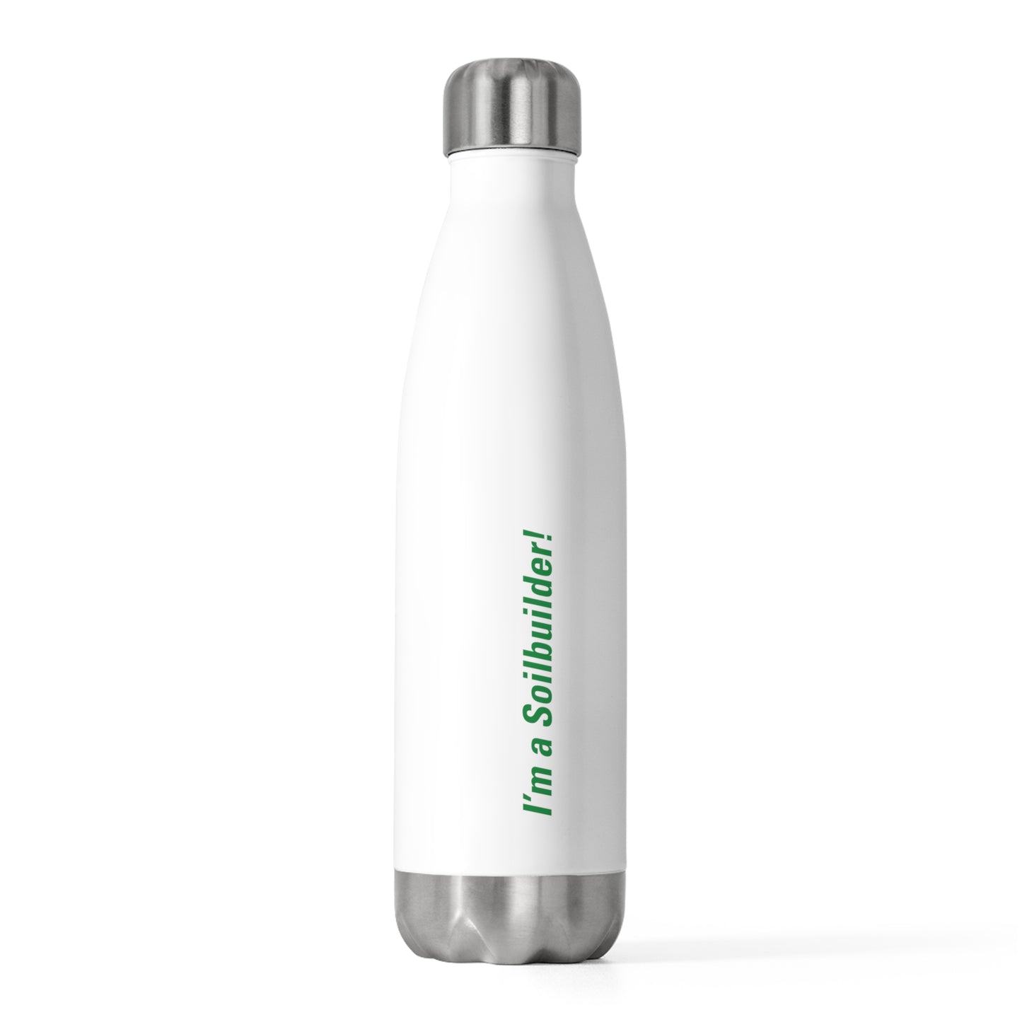 US Composting Council I'm a Soil Builder 20oz Insulated Bottle