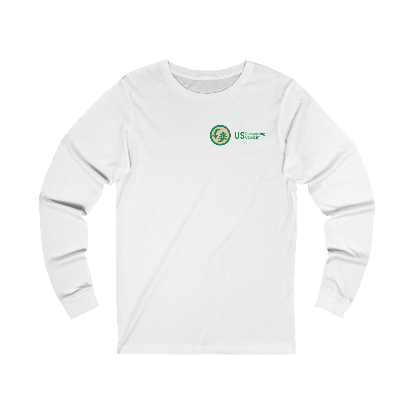 US Composting Council Long Sleeve  - Unisex Jersey Long Sleeve Tee