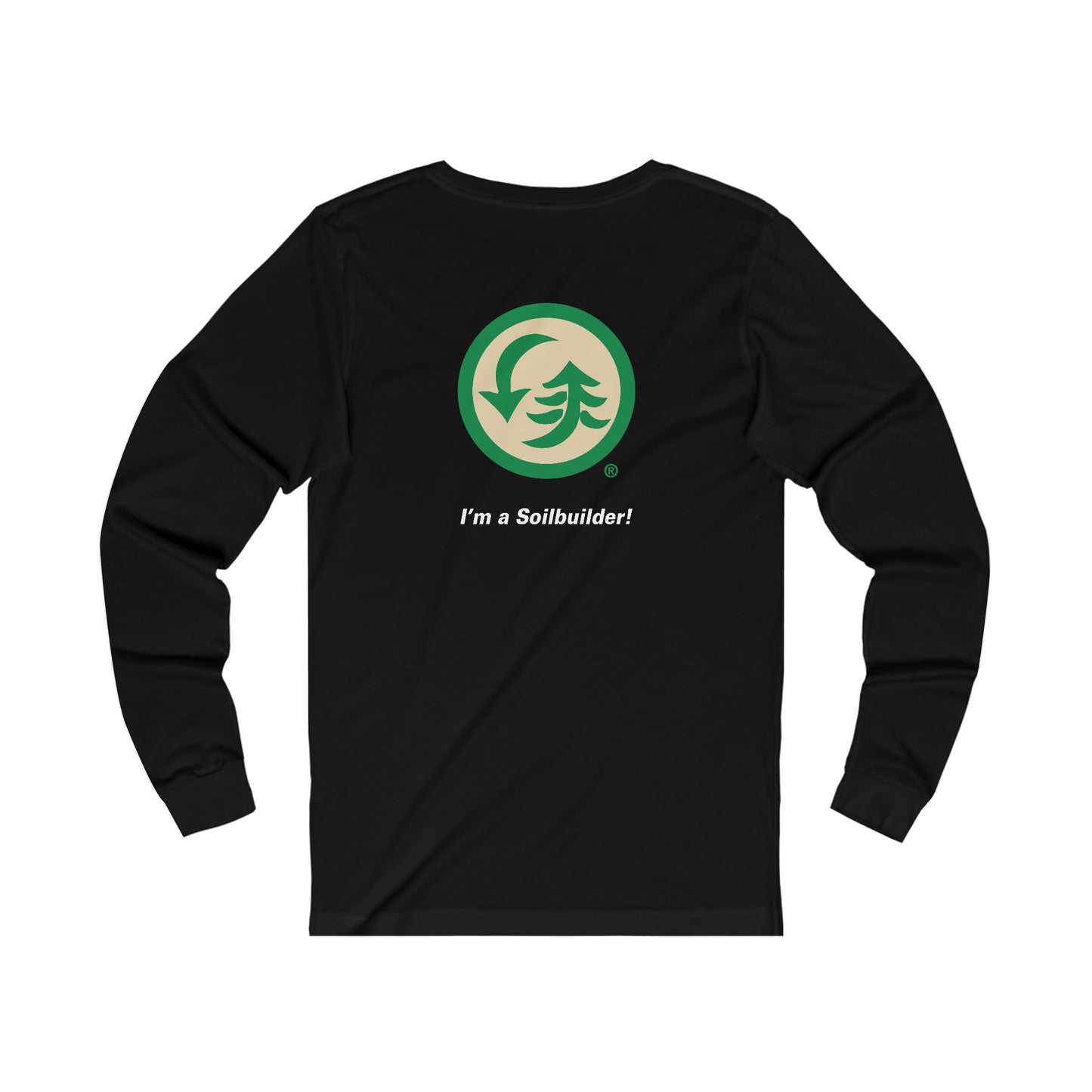 US Composting Council Long Sleeve  - Unisex Jersey Long Sleeve Tee