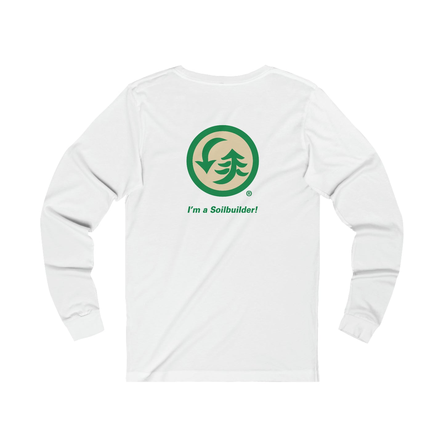 US Composting Council Long Sleeve  - Unisex Jersey Long Sleeve Tee